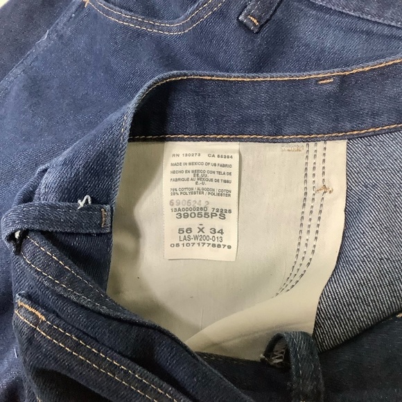 Wrangler Rugged Wear Stretch Regular Fit Jeans Blue Size 58” x 26.5” - Picture 5 of 7